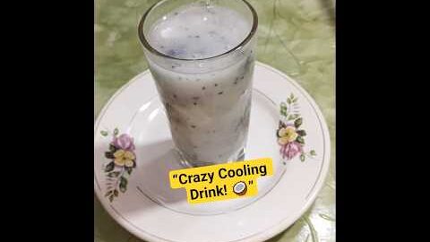 Desi Thandai with Coconut Malai 🤯 Must Try Summer Special#shorts