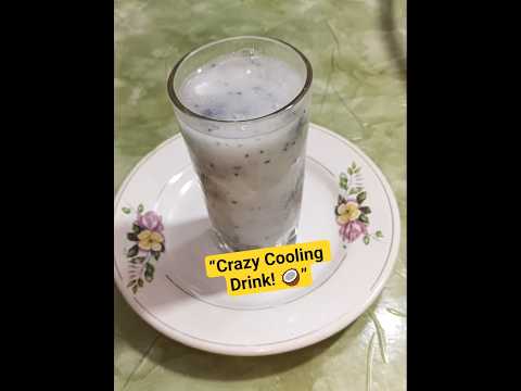 Desi Thandai with Coconut Malai 🤯 Must Try Summer Special#shorts