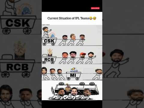 Condition of CSK,RCB,MI and KKR in this IPL 😂🤣#ipl2026 #ultra #miniatureart #auracat #iplhighlights