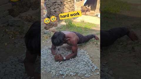 मेहनत तो करते रहेंगे भाई 🥹🥹  #village #desi #gym #hard #workout #viral #shorts