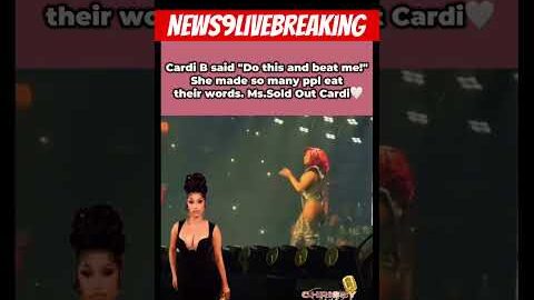 Cardi B sets the record straight #foryou #viralvideo #popularsong #fyp #rap #trending