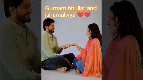 #gurnambhullar and ishamalviya song #ishamalviya #new #punjabisong #cute jahi smile song