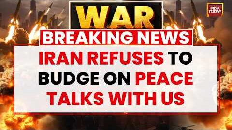 US-Iran Peace Talks LIVE News: Hormuz Blockade |Iran Refuses To Budge On Peace Talks With US | Trump