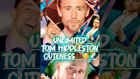 UNLIMITED TOM HIDDLESTON CUTENESS‼️🥰🕊️#tom #cute #shorts #loki #usa #uk #foryou #youtubeshorts #fy