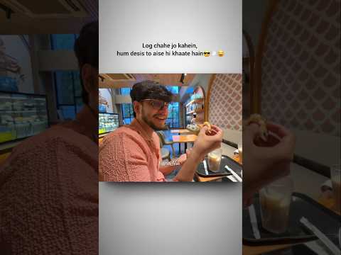 Dil se desi🤣😎 #triggeredinsaan #desi #ytshorts #trend #viralreels #eatingfood #ruchikarathore #funny