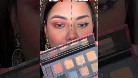 Hindu Bride Vs Muslim Bride Makeup Look😍 | #shorts | SUGAR⁩ Cosmetics