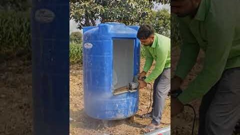 Tanki se bana Portable Toilet 😳🚽 | Amazing Desi Jugaad #Shorts