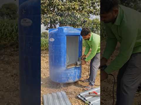 Tanki se bana Portable Toilet 😳🚽 | Amazing Desi Jugaad #Shorts