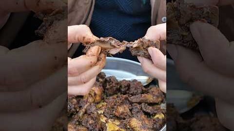 Pota Aur Kaleji Desi Murge Ki Khani He Khani Hoti hai #eating #pota #desichicken #desimurga
