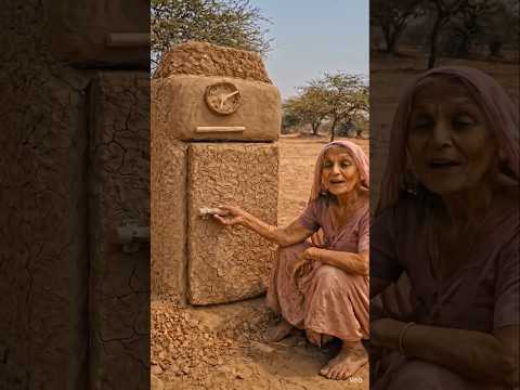 💥मिट्टी का फ्रिज 😱 बिना बिजली सब ठंडा | Amazing Desi Jugaad Clay Fridge #desijugaad #food #trending