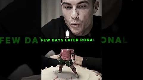 Ronaldo ignored him, and what happened next will melt your heart. #viral #youtubeshorts #shortsfeed