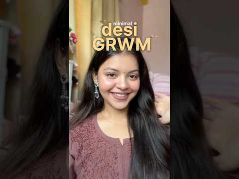 grwm desi glam🪷✨ #grwm #grwmmakeup #grwmoutfit #brown #desi #indian #glam #makeup #beauty #lipstick