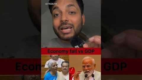 India vs 6th economy fall? #trending #gdp