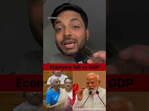 India vs 6th economy fall? #trending #gdp