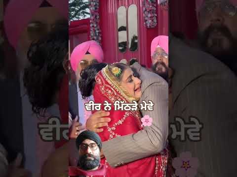 Emotional moments 😭 #new punjabi song #love #wedding #trending #youtube 🌸🌸shorts#new  song 🌼✨🌼