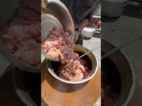 Desi Style Chicken 🍗 in Jaipur❤️ #youtubeshorts #muttonrecepi