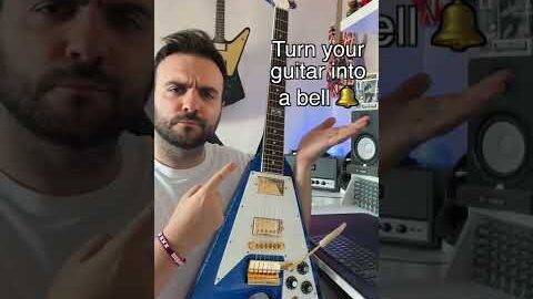 Turn Your Guitar.. Into a BELL!🔔🤯