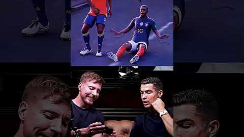 When Messi saved Ronaldo’s life, he unexpectedly became a hero. #viral #youtubeshorts #shortsfeed