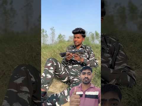 फौजी भाई के पास गण नहीं थी इसलिए #army #shortsfeed #trending #shorts #ytshorts