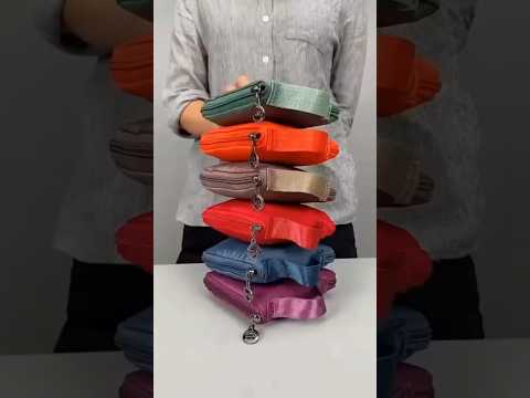 Foldable Backpack Bag #foldablebackpack #travelessentials#budgetfinds#smartshopping #kitchengadgets