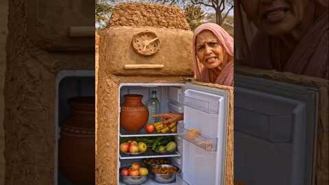 💥मिट्टी का फ्रिज 😱 बिना बिजली सब ठंडा | Amazing Desi Jugaad Clay Fridge #desijugaad #viralvideo