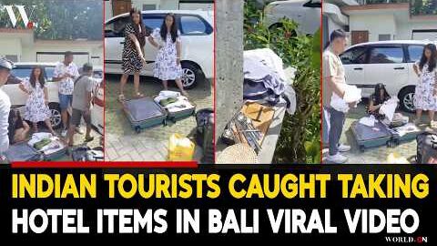 Bali Hotel Catches Indian Tourists Taking Robes, Hairdryer, Doormat Viral Video