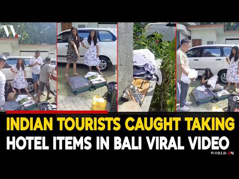 Bali Hotel Catches Indian Tourists Taking Robes, Hairdryer, Doormat Viral Video