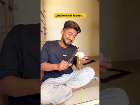 Indian Desi Jugaad😂🏏|| #cricket #cricketlover #shorts #ipl #reaction || @kaizadkaifvlogs