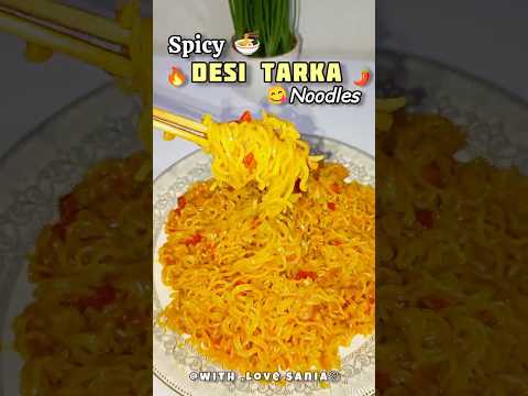 Itne tasty noodles 😳🍜|Desi Tarka noodles.🔥