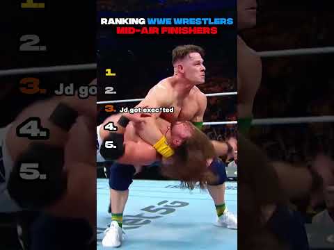 Ranking WWE Wrestlers Midair Finishers