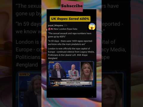 Is Britain Collapsing? Crime and Chaos Raise Alarm Bells #trump #uspolitics #us #Indiadecodewest#usa