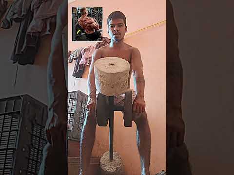 Back workout 🔥#Desi gym💪