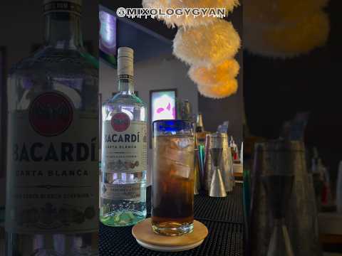 COCKTAIL OF THE DAY 🥂 #ytshorts #viral #cocktail #bacardi #chennai #india #usa @kushalmixo