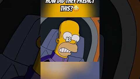 SIMPSONS Major Prediction🤯 #shorts #simpsons #viral #trending #fyp #vlog #foryou #donaldtrump #news