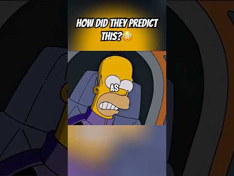 SIMPSONS Major Prediction🤯 #shorts #simpsons #viral #trending #fyp #vlog #foryou #donaldtrump #news