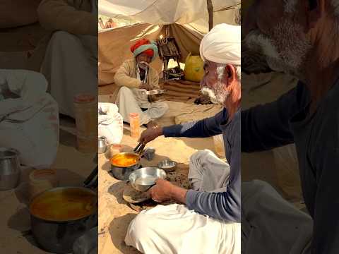 गाँव का देसी खाना#rajasthani #village #cooking #food #desi #life #style #viral #shorts