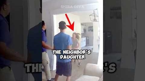 Neighbor’s Daughter comes running in?! #shorts #trending #viral #love #news #shocking #happy #sad