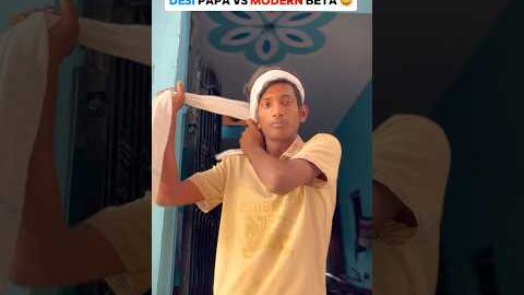 Desi Father vs Modern Beta 😅 || #viral #youtubeshorts #relatablecontent #shorts