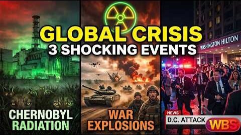Nuclear Alert at Chernobyl, War Operations & Trump DC Shooting #worldbreakingstory