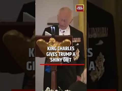 Viral Clip: King Charles III Gives Witty Reply #trump #kingcharleslll #middleeast #uk