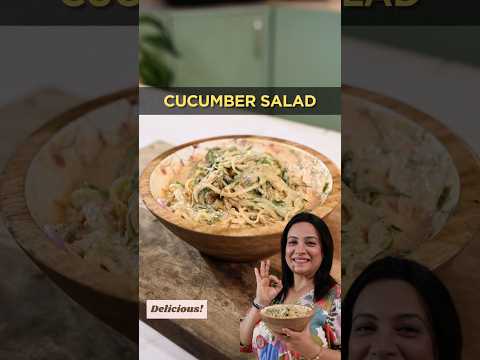 Summer Glow Salad | Weight Loss Desi Recipe in 5 Min |     Cucumber Noodle Salad