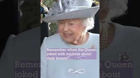 Remember when the Queen got the Giggles with Soldiers in Scotland?