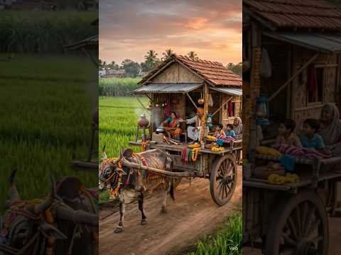 Bull Powered Moving House 😱🐂 | Desi Jugaad Gone Viral! #indianfarmer #viralvideo #shorts #trending
