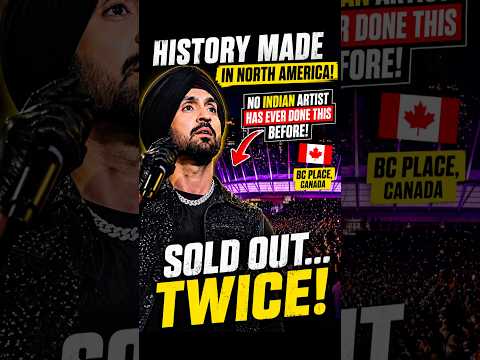 Diljit Dosanjh Made HISTORY in North America πΊπΈπ¨π¦