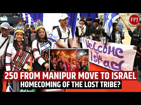 250 Indians From Manipur Relocate To Israel | Homecoming Of The Lost Tribe