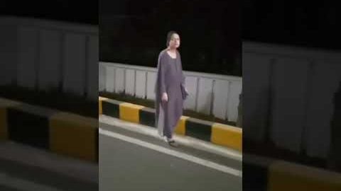 Ghost walking on road  👻 #shorts  #viral #funnyvideo