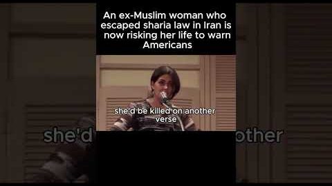 view of a Muslim women who escaped sharia law.#viral #trending#india#usa #usashorts#uk#shorts#india