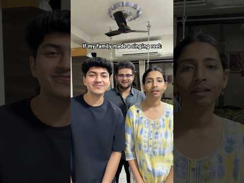 Kaisi family hai yeh😭 #relatable #singer #singing #family #indian #trending #desi