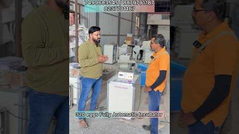 320 eggs Fully Automatic Incubator new technology #incubator #poultry #farming #business #desi #eggs