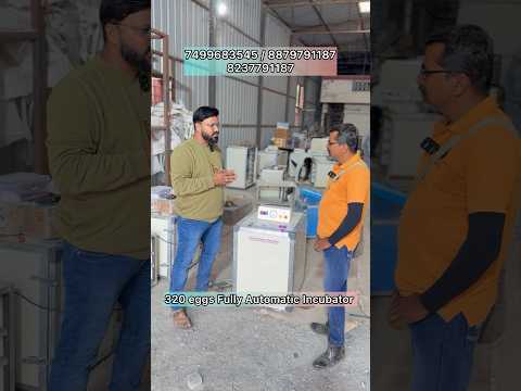 320 eggs Fully Automatic Incubator new technology #incubator #poultry #farming #business #desi #eggs